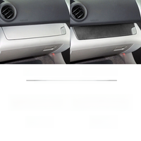 Carbon Fiber Car Center Control Copilot Dashboard Panel For Toyota Rav4 RAV 4 2006 2007 2008 2009 2010 2011 2012 Cover Trim