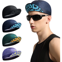 AliExpress NONE GOMOREON 1Pcs Funny Cycling Cap - Polyester Cycling Hat-Under Helmet - Cycling Helmet Liner Breathable&Sweat Uptake