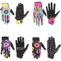 AliExpress FISTPLAST fistplast Four-color Super Donut Wheel Glitz Riding dirt bike long finger touch screen gloves