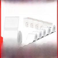3/5/10 Rolls NiiMbot B21 B1 Label Printer Paper Roll Waterproof Anti-Oil Tear-Resistant Price Tag Pure White Sticker Papers