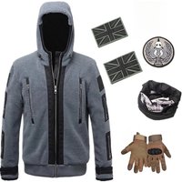 Call of Duty 6 cosplay costume Jacket tf141 uniform Ghost team combat uniform Ghost jacket mask badge men women plush hoodies