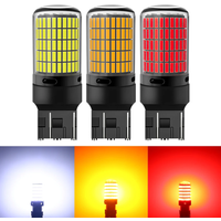 2X 7440 W21W WY21W W21/5W PY21W P21/5W Ba15s BAU15S 3157 T25 Car LED Bulbs Turn Signal Light 150SMD Brake Reverse Parking Lamps