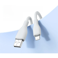 Baseus USB Cable 2.4A For iPhone Charging Cable USB Cord For iPhone 14 13 12 11 Pro Max Fast Data Charging Wire Cord