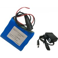 18650 12V 3S1P 3000mAh Lithium Battery Pack, For Projector, Speaker, And Wireless Monitoring Battery Replacement+Charger
