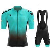 AliExpress RVOUEI 2025 RCN Team Cycling Jersey Set Summer Breathable Road Bicycle Suit Riding Uniform Bike MTB Clothing New Sports Cycling Kits