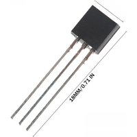 50PCS BC337 Transistor Kit TO92 NPN 45V 800MA Transistors Electronic kit