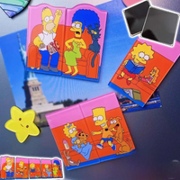 Simpsons Homer Refrigerator Magnet Creative Decor Cute Cartoon Message Board Refrigerator Magnet Sticker Gifts Home Decoration