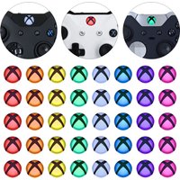 eXtremeRate Custom Home Guide Button LED Stickers for Xbox Series X/S Xbox One S/X Xbox One Xbox One Elite Controller - 40pcs