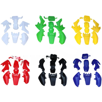 AliExpress NONE full Plastic Fairing Set body Kits Plastic Fender For HONDA XR50 CRF50 50/70/90/110/125CC Dirt Pit Dirt Bike Plastic Motorcycle
