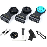AliExpress NONE CYDY MTB Bicycle Computer Carbon Handlebar Mount Garmin Bryton Wahoo for the Front with Gropro Lamp Holder Bike Accessories