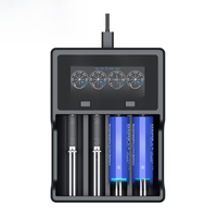 XTAR Qucik Charger QC3.0 AA AA Rechargeable Battery 26650 21700 20700 18700 18500 18650 Battery VC4 PLUS Consumer Electronics