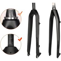 AliExpress TOSEEK T800 Carbon Fiber Bicycle Mountain Front Fork MTB Bike Fork 26/27.5/29 inch Steerer Tube Straight or Tapered QR 9*100mm