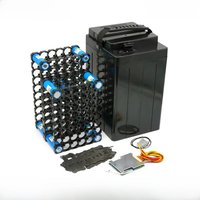 AliExpress Turmera 48V 21700 Electric Bike Battery Box Case 13S 30A 50A Balance BMS with 13S8P 21700 Holder Welding Nickel for Diy Pack Use