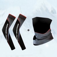AliExpress HKXY GLOVES Anti-UV Arm Sleeve for Men Mask Cool Muff Summer Breathable Driving Arm Cover Cycling Sun Protection Neck Warmers Sports Elastic