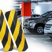 Garage Wall Protector Strong Foam Corner Guard Door Bumper Guard Foam Wall Corner Guard Car Sticker Reflective Eva Corner Guard
