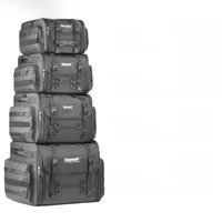 AliExpress Rhinowalk Motorcycle Travel Luggage Trunk Bag Waterproof 19L-80L Expandable Big Capacity Motor Tail Bag Saddle Bag Pannier Rack