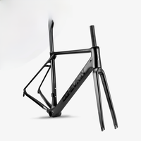 AliExpress OG-EVKIN CF-025-V Carbon Road Frame Rim V-Brake Bicycle Frame Black BB86 700C x 25C Di2&Mechanical Bike Frames Frameset Racing
