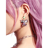 2024 New Tassel Love Earrings For Women Sweet Romantic Style Y2K Jewelry Party Gift