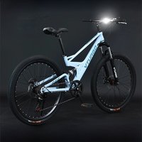 AliExpress SKIG OMGD Bisicletas Full Suspension Mtb Bike Bicicletta Uomo Quad Bicycle Bici Mountain Bike V Brake/Disc Brake Keine Dämpfung