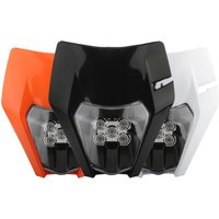 AliExpress PowerMotor for KTM Motorcycle Headlight LED Plate Mask EXC EXCF SX 125 150 250 350 450 Motocross Accessories Dirt Pit Bike Moto Enduro