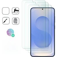 3PCS Tempered Glass For Samsung Galaxy S25 S24 Ultra S24FE Screen Protector For S25 Plus S24 FE Glass Fingerprint Unlocking