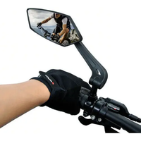 AliExpress NONE Bicycle Handlebar Mirrors Adjustable Wide Angle Rear View Mirror and 360 Rotatable Safety Glass Design Cycling Accessories