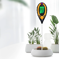 2/3/4/5 in 1 Soil PH Meter Soil Tester Flower Meter Moisture Meter Temperature Sunlight Intensity Analysis Acidity Garden Tool