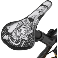 AliExpress enlee ENLEE Bicycle Saddle Mountain MTB Road Bike Cushion Shock Absorber Saddle Wide Comfortable Surface Big Seat Lightweight