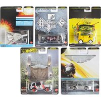 Original Pop Culture Hot Wheels Premium Car Jeep Wrangler Porsche Jet Skystriker Bus Party Wagon Bus Toys for Boy Model Diecast