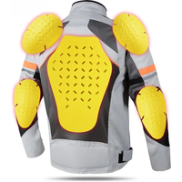 AliExpress Motorcycle Jacket Lining Protectors Pad Shoulders Elbow Back Armor Gear for Motocross Racing Skiing Skating Bike Cycling