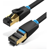 Vention Cat8 Ethernet Cable SSTP 40Gbps Super Speed Cat 8/7 RJ45 Network Lan Patch Cord for Router Modem PC RJ 45 Ethernet Cable