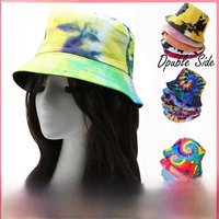 INS Street Graffiti Men's Bucket Hat Double-Sided Hip Hop Outdoor Women Caps Beach Sun Protect Fishing Unisex Bonnet Sombreros