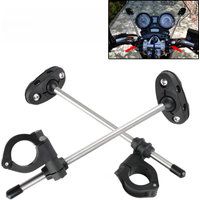 AliExpress MYiAdv Motorcycle Adjustable Universal Windscreen Fairing Windshield Mount Kit Bracket For Street Bike With 22MM 25MM 28MM Handlerbar