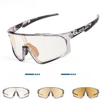 AliExpress kapvoe Kapvoe Color Photochromic Cycling Glasses MTB Sunglasses for Men Women Sport Speed Mountain Bike Bicycle Cycl Eyewear Goggle