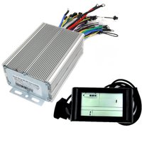 AliExpress NONE GREENTIME Dual Drive 48/60/72V 2000W Sine Wave Brushless DC Motor Controller Electric Scooter E-bike Driver and SW900 One Set