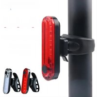 AliExpress cycle zone Bicycle Rear Lights USB Rechargeable Bike Tail Light Cycling Taillights Flashing 4 Modes for Night Riding Bike Light Back Lamp