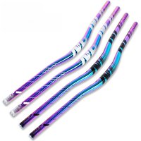 AliExpress NANLIO Nanlio Rise Swallow Shaped Mountain Bike Aluminum Alloy bicycle handlebar 31.8*780MM MTB bike parts Steering Wheel For Bicycle