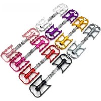 Litepro Ultralight Folding Bike Pedal 184g Aluminum Alloy Non-slip Bearing Pedal Black Red Gold Silver Titanium
