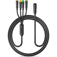 AliExpress BAFANG Motor Cable 1T4 EB-Bus Cable for Bafang BBS BBS01 BBS02 BBSHD Mid Motor Display Brake Lever Thumb Throttle Waterproof Connector