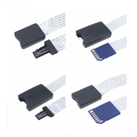 48cm 25cm TF Male Female To Micro SD Female Male Card Reader Extension Adapter Cable Extender For Car GPS Phone TV Camera