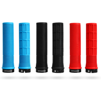 AliExpress riderace RIDERACE Bicycle Grips Lock on Mountain Bike Handle Bar Cover TPR Rubber Shockproof Non-Slip Ergonomic Cycling Handlebar Grip