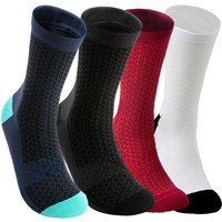 AliExpress gkrq 4 Pairs Team Cycling Socks Professional Sports Bike Socks High Quality Running Socks Basketball Socks Men Women