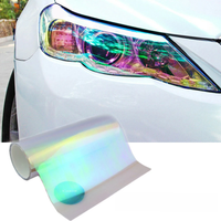 120x30cm Car Transparent Film Tint Vinyl Wrap Sticker PVC Changer Car Headlight Taillight Sticker Light Film Car Accessories