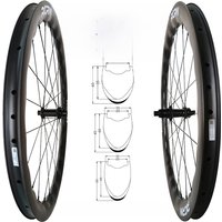 AliExpress RCRW 700C SL 36T Ratchet Wave carbon Wheelset 3540/4045/4550mm deep 31mm wide Rim center lock 24Hole Hub Flat Spokes Gravel wheelset