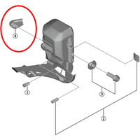 AliExpress Shimano FD-R8050/R9150/R8150/R9250/RX815 DI2 Front Derailleur Plug Cover Y5ZW00031 Y2JP06000 Y2K69801T