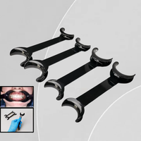 4Pcs Dental Orthodontic Mouth Opener T-Shape Cheek Lip Retractor Intraoral Opener Spreader Dentistry Materials