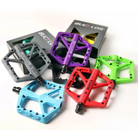 AliExpress BUCKLOS Bicycle Pedals Sealed Bearing MTB Platform Pedal for Bicycle Mountain Nylon Bike Flat Pedals 9/16'' MTB Road Bike Part