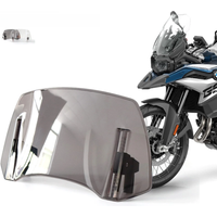Fit For BMW F900R F900XR G310GS S1000XR F650GS R18 R18B Universal Motorcycle Windshield Extension Heighten Windscreen Deflector