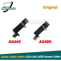 Original New A2681 A2442 LCD LED LVDS Screen Display Flex Cable M1 for MacBook Pro Air A2485 LCD Cable 821-03604-02 821-04153-A