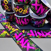 AliExpress Bandai Arcane Jinx Adhesive Tape Anime Fish Tank Decorative Tape Bicycle Rack Self-adhesive Sticker Cartoon DIY Crafts Masking Tape